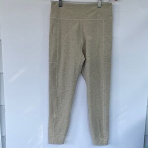 Abercrombie & Fitch Heather Light Tan Leggings Medium